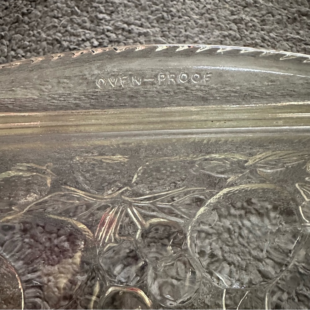 EVC - Vintage Libbey Orchard oblong baking dish - Picture 5 of 5